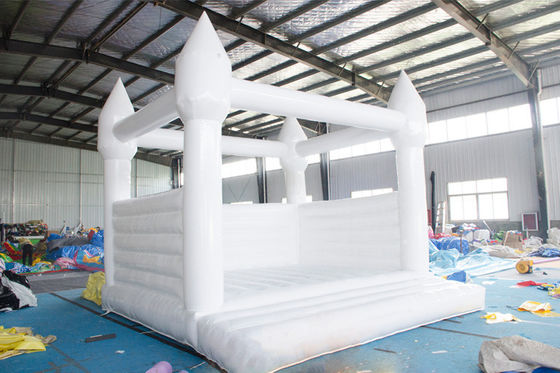 Weißer Schlag des PVC-Planen-Vinylaufblasbarer Schlag-Haus-15ft für die Heirat im Freien