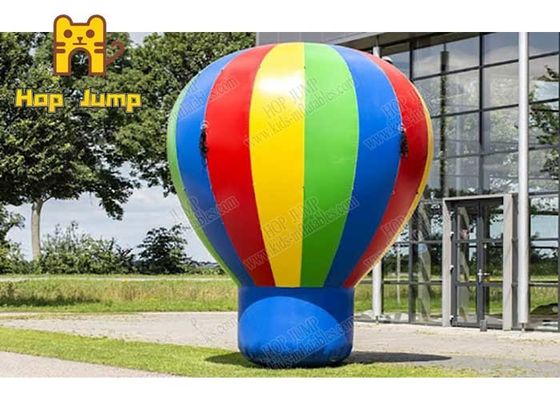 Regenbogen-Ballon-Werbung rieb im Freien Inflatables kundengebundenes Logo