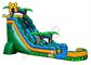 Kind-Inflatables-Wasser-Park-aufblasbare Wasserrutsche mit Palme und Pool