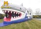 Kind-Inflatables-Haifisch-im Freien aufblasbares Spielplatz-Schlag-Haus kombiniert