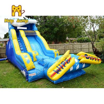 Qualität 18ft tropisches aufblasbares Wasserrutsche-Handelsklasse-Vinyl für Kinder Fabrik