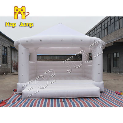 15ft 0.55mm PVC-Gazebo-weißes Schlag-Haus-aufblasbare Schloss-Hochzeit